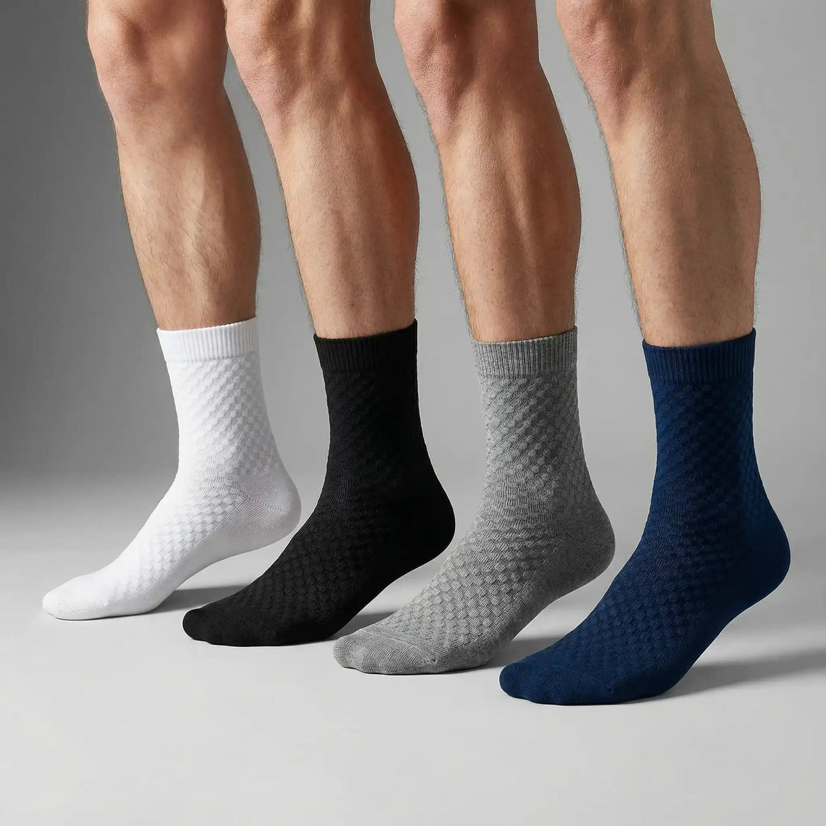 CHAUSSETTES MI-HAUTES EN FIBRE DE BAMBOU PREMIUM